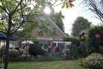 Na afloop van het concert naar Lenie en Herman ...